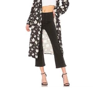 Free People Cropped Pull on Jeans